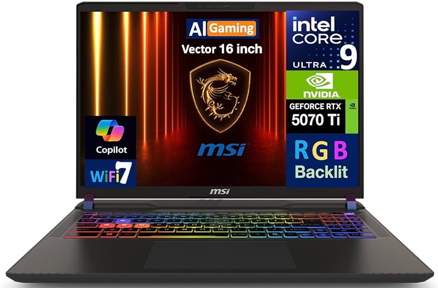 Amazon.com: MSI Vector AI Gaming Laptop 16.0